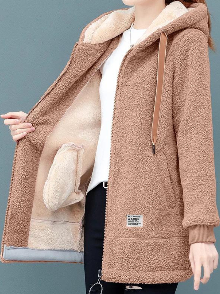 Damesjas Zomerjurk Zachte Teddylook Fiene