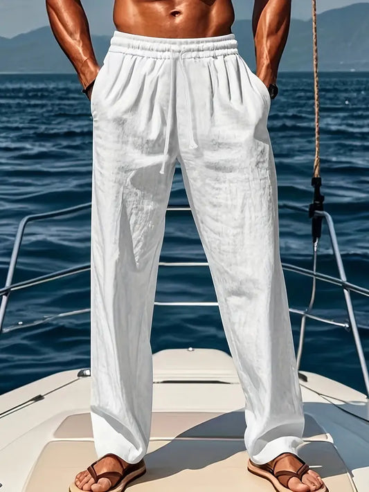 Alessandro Heren Broek Casual Losse Zomerbroek - StudioMarella