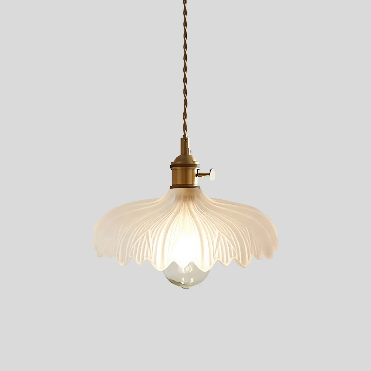 Hanglamp Glas Brons Verstelbare Kabel Woonkamer Eettafel Transparante Glazen Hanglamp Sfeerverlichting Vintage