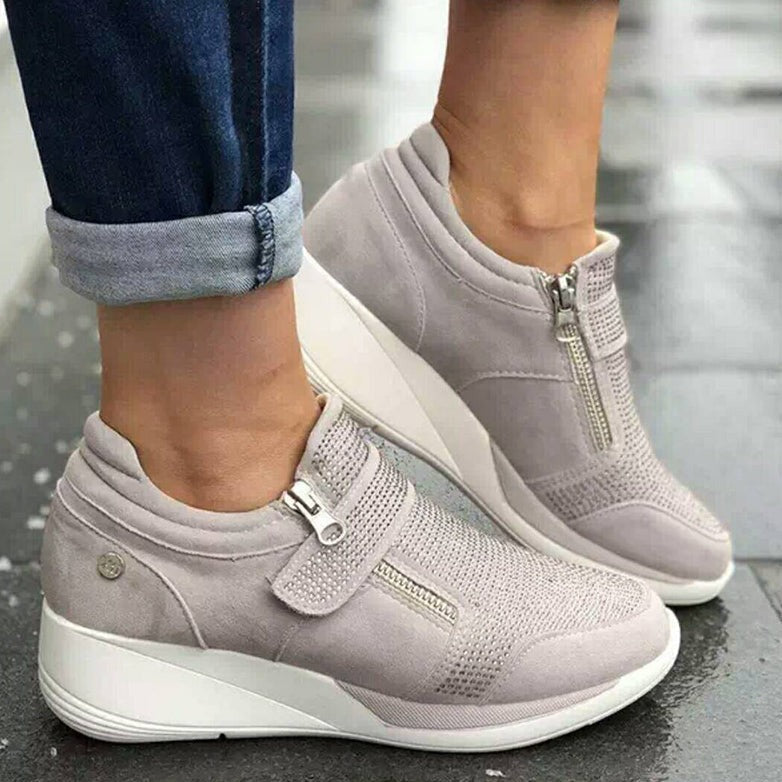Vrouwensneaker Comfortabel Met Hak - StudioMarella