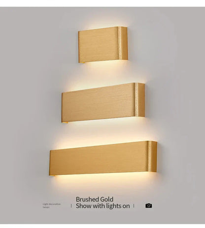 Ultra-dunne design wandlamp APHRODITE — moderne aluminium LED-wandverlichting met acryl kap