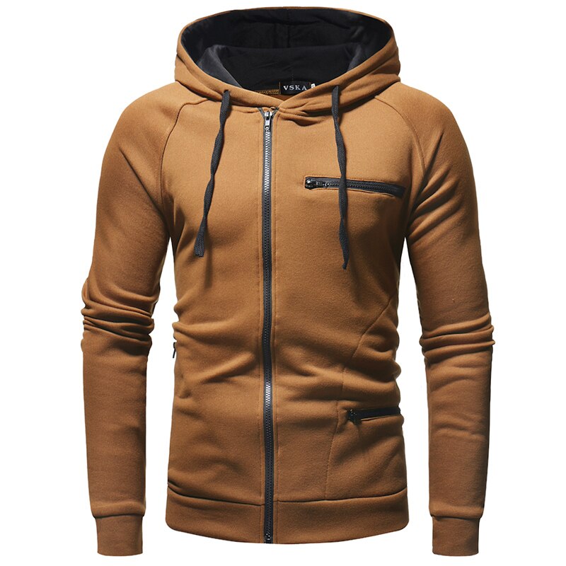Heren Hoody Zipper Comfortabel en Stoer wordt Heren Hoody Comfortabel met Zipper
