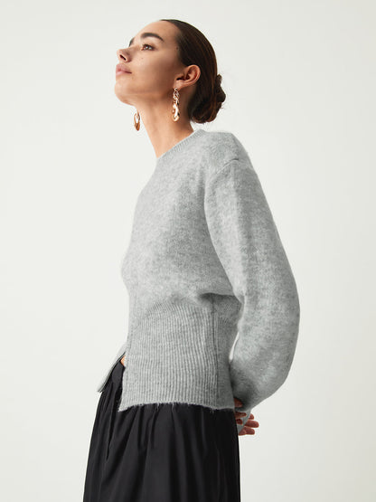 Dames Trui Halve Rits Trendy Modaal Regular Fit