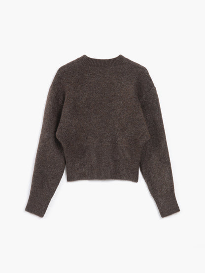 Dames Trui Halve Rits Trendy Modaal Regular Fit