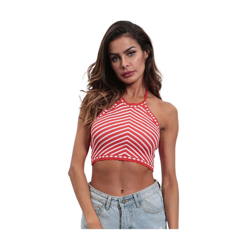 Halternek Top Met Korte Mouwen | Zomer Fashion Top 5