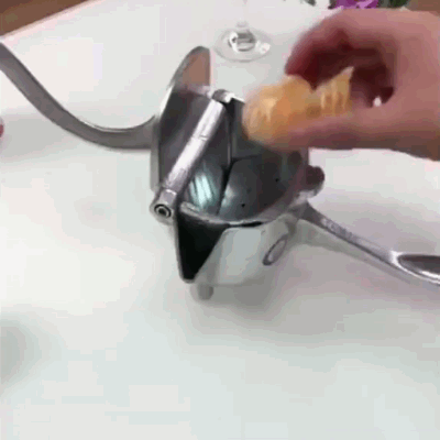 Handmatige Citruspers met Ergonomische Grip – Versgeperst Sap voor Citrusvruchten