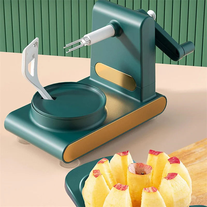 Handmatige Groenteschiller met 3 Verwisselbare Messen – Voedselveilig & Ergonomisch