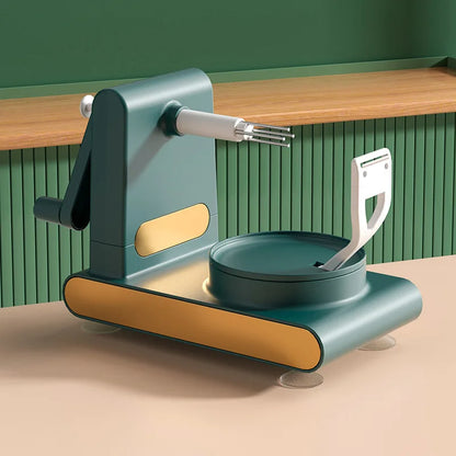 Handmatige Groenteschiller met 3 Verwisselbare Messen – Voedselveilig & Ergonomisch