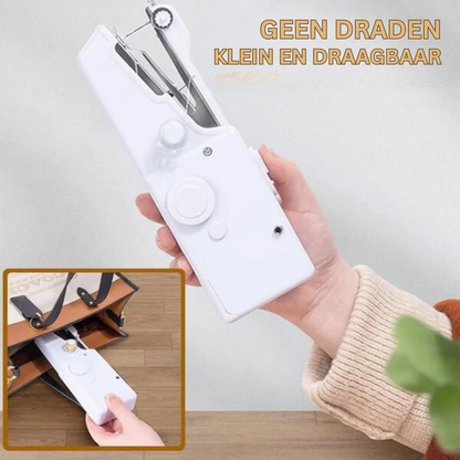 Draagbare Handnaaimachine – Compact en Gebruiksvriendelijk voor Snelle Reparaties Onderweg