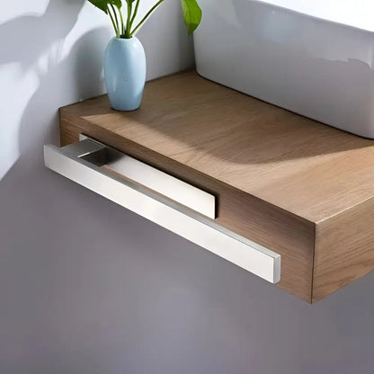 Handdoekhouder Zonder Boren RVS Geborsteld Zelfklevend Badkamer Wandmontage Compact Opbergen Vochtbestendig Stijlvol
