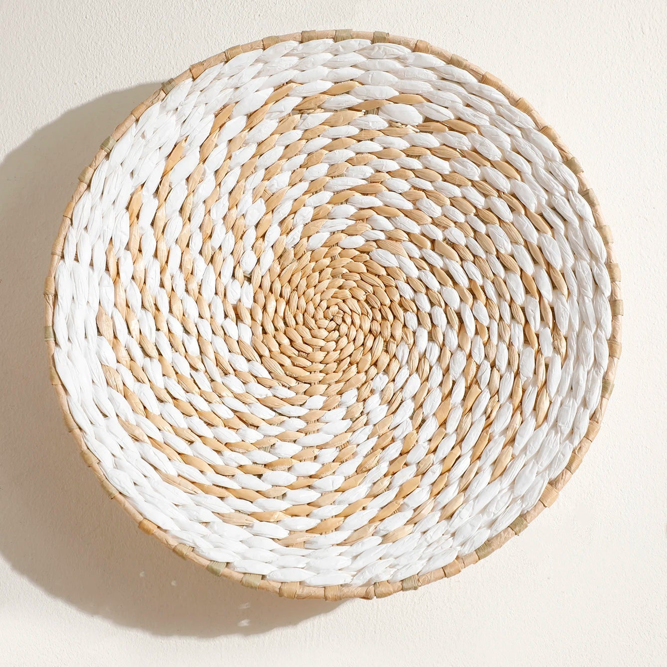 Handgeweven Zeegras Wanddecoratie Set - Bohemian Wandkunst Natuurlijke Texturen Unieke Patronen voor Rustieke en Moderne Interieurs