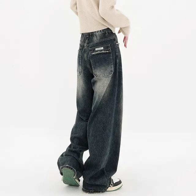 Baggy Jeans Retro Zomerse Stijl Loose Fit - StudioMarella