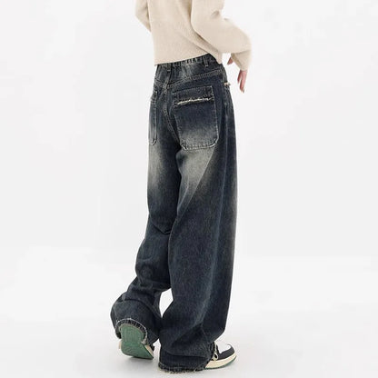 Baggy Jeans Retro Zomerse Stijl Loose Fit