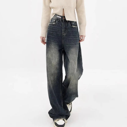 Baggy Jeans Retro Zomerse Stijl Loose Fit