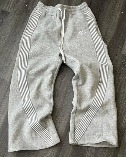 Heren Joggingbroek Comfortabel met Retro Strepen