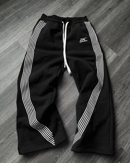 Heren Joggingbroek Comfortabel met Retro Strepen