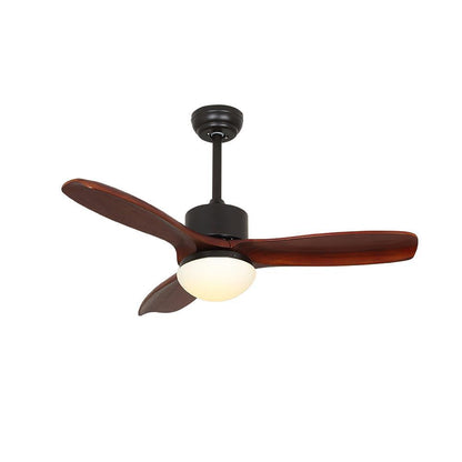 Scandinavische Plafondventilator met Verlichting Elegance Naturel – Vierkanten Houten Bladen met LED-Lamp & Afstandsbediening