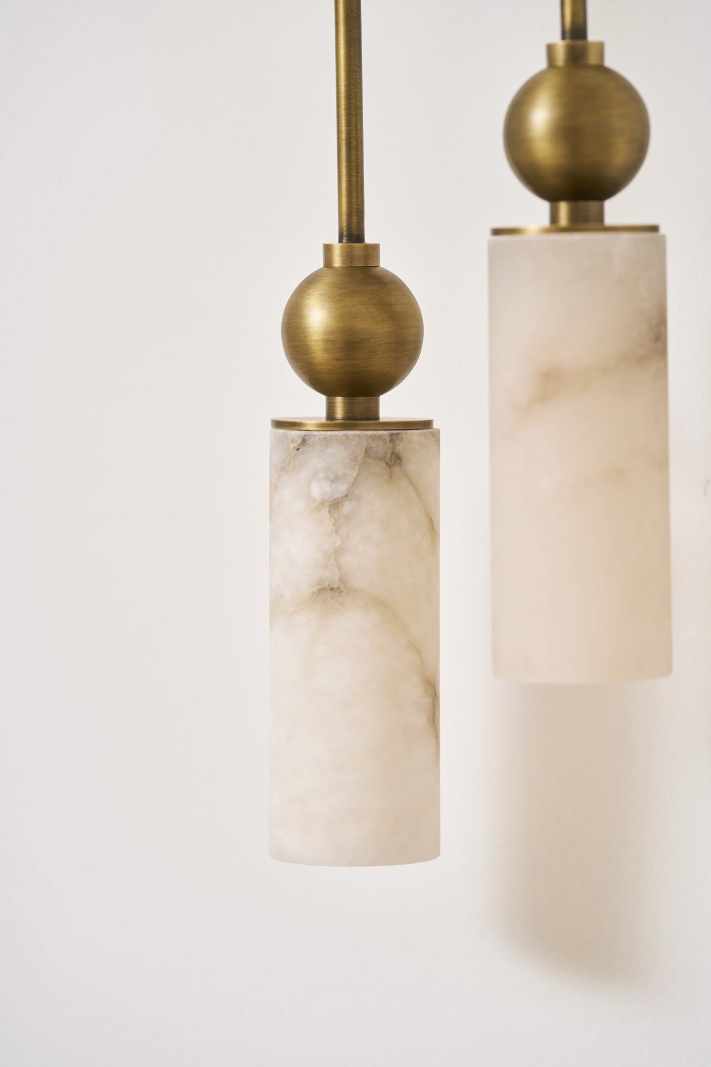 Vintage Wandlamp met Vogel in Messing en Alabaster – Design Wandlamp voor Slaapkamer, Hal en Woonkamer met E14 Fitting
