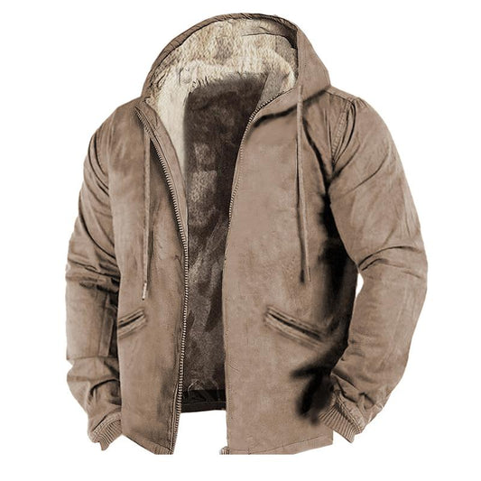 Heren Winterjas met Sherpa Voering Warm en Comfortabel - StudioMarella