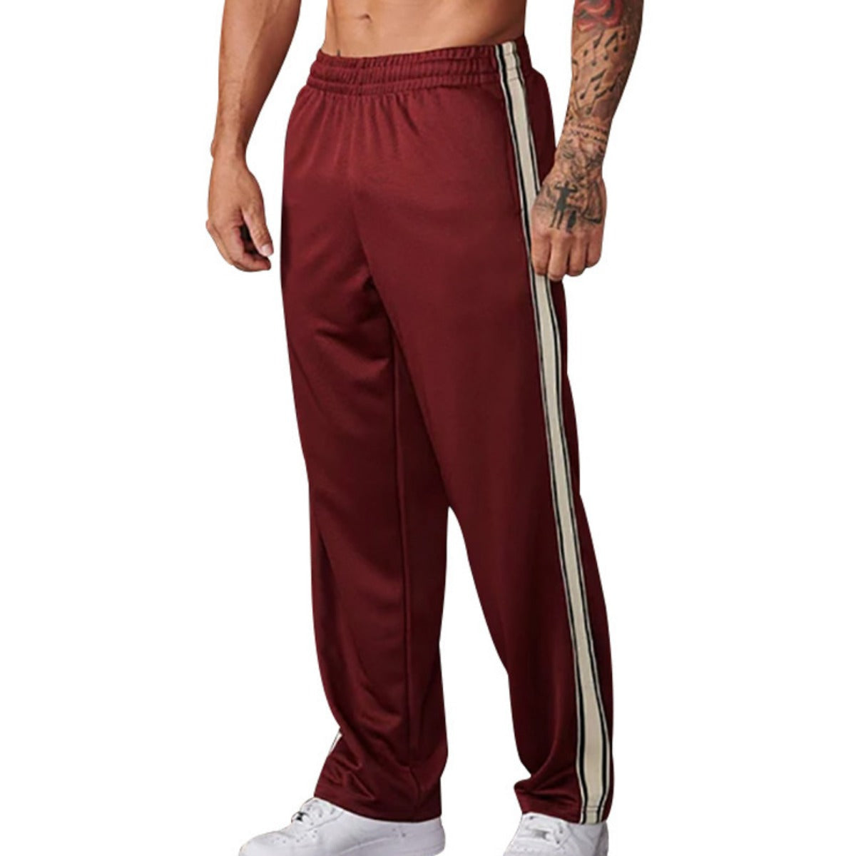 Joggingbroek Gestreept Trendy Sportbroek Heren