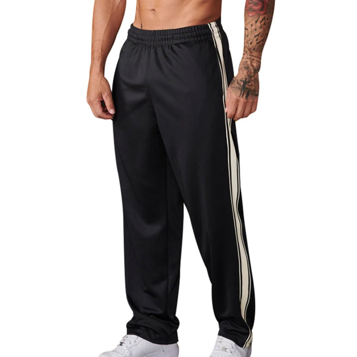 Joggingbroek Gestreept Trendy Sportbroek Heren