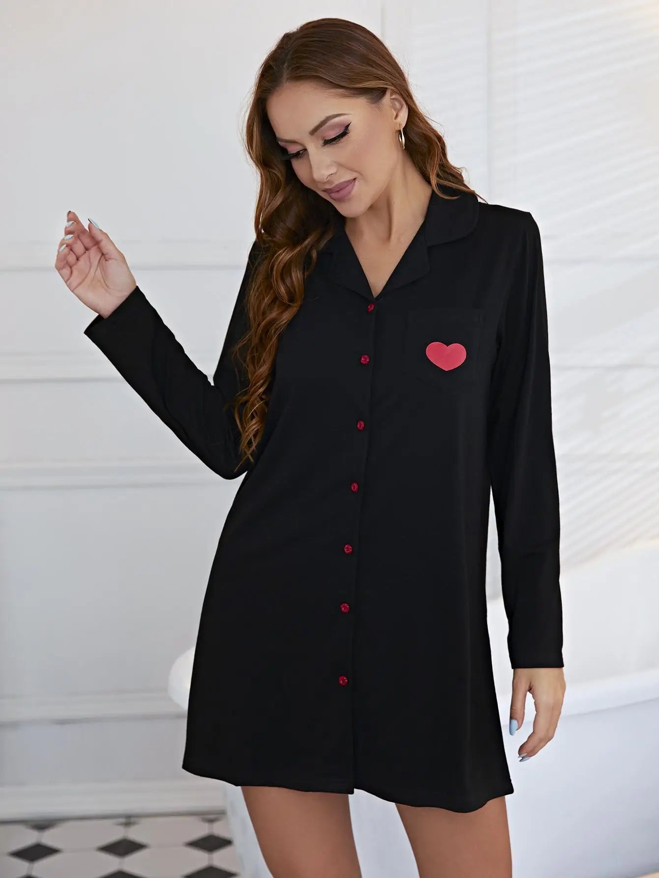 Pyjama Jurk Zacht en Comfortabel voor Vrouwen