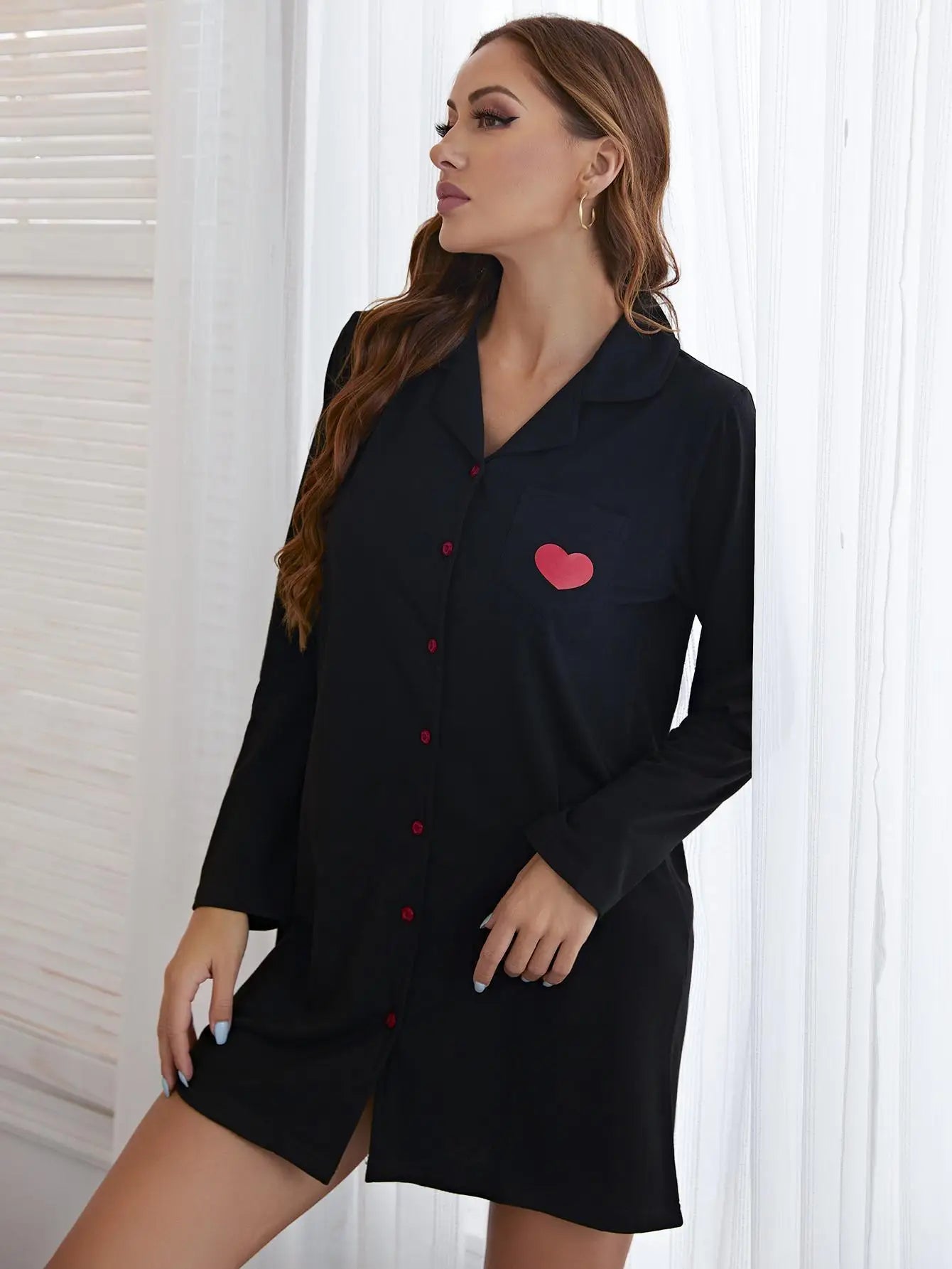 Pyjama Jurk Zacht en Comfortabel voor Vrouwen