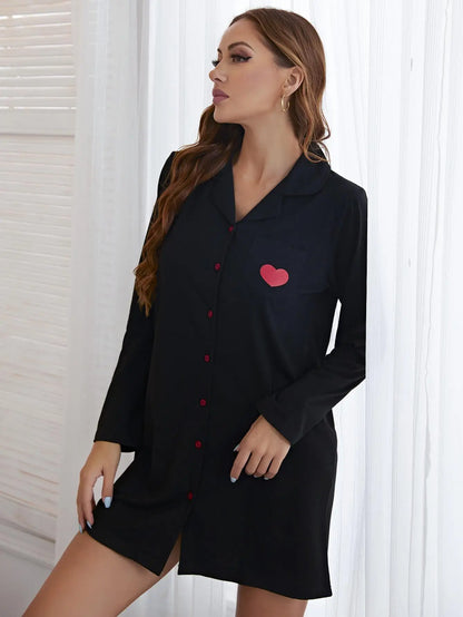 Pyjama Jurk Zacht en Comfortabel voor Vrouwen