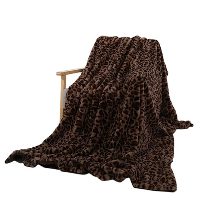 Luipaard Fleece Deken Zacht en Warm