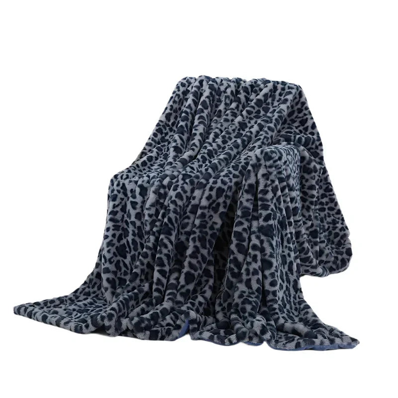Luipaard Fleece Deken Zacht en Warm