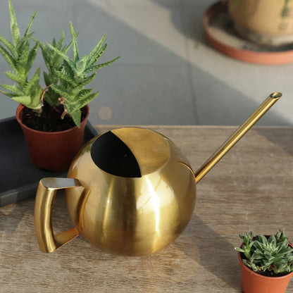 Minimalistische Plantengieter Ø 29 cm Roestvrij Staal voor Interieurplanten 1500 ml