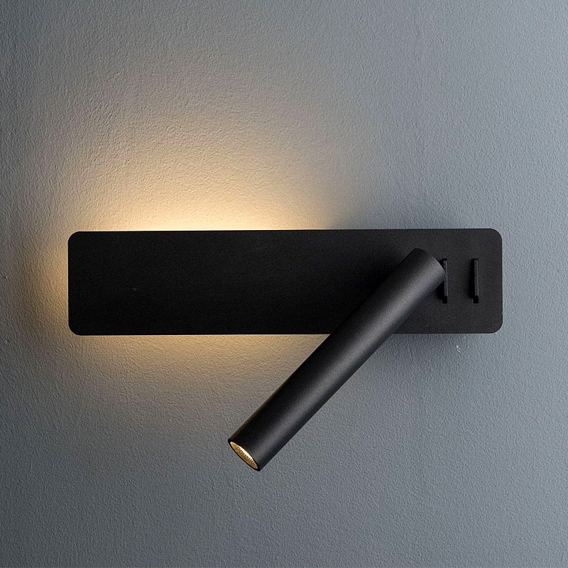 Draaibare LED Leeslamp Wandmontage Zwenkbaar Bedverlichting Verstelbaar