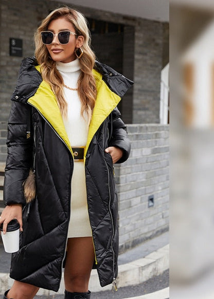 Dame Winterjas Warm Isolatie Elegante Look