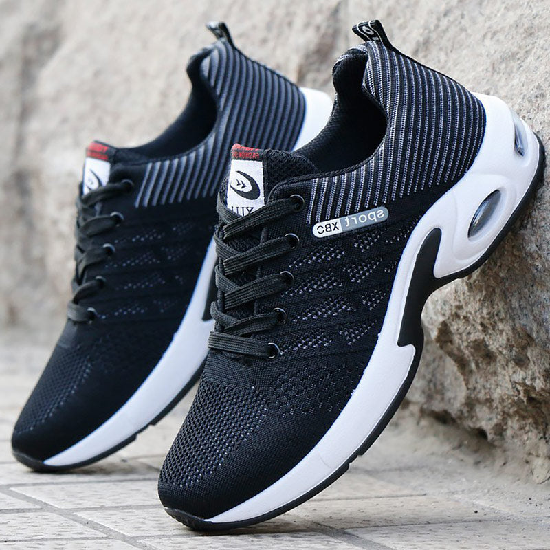 Orthopedische Herensneakers Comfortabel Ademend voor Dagelijks Gebruik Sportief Design Vrijetijdsschoenen