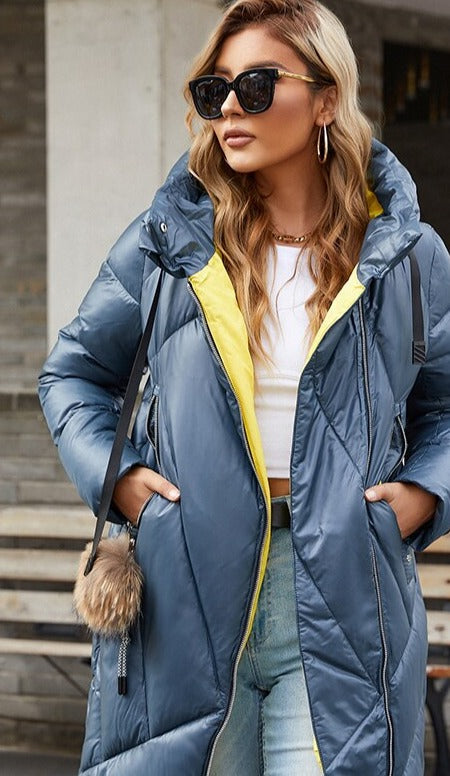 Dame Winterjas Warm Isolatie Elegante Look