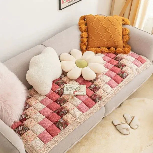 Zachte Bloemen Bankhoes – Wasbare Petmat voor Katten en Honden – Beschermhoes Bank