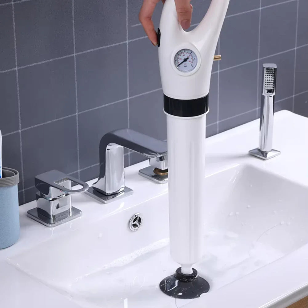 Ontstopper met Luchtdruk – Efficiënte Afvoerreiniger voor Toilet, Gootsteen en Douche
