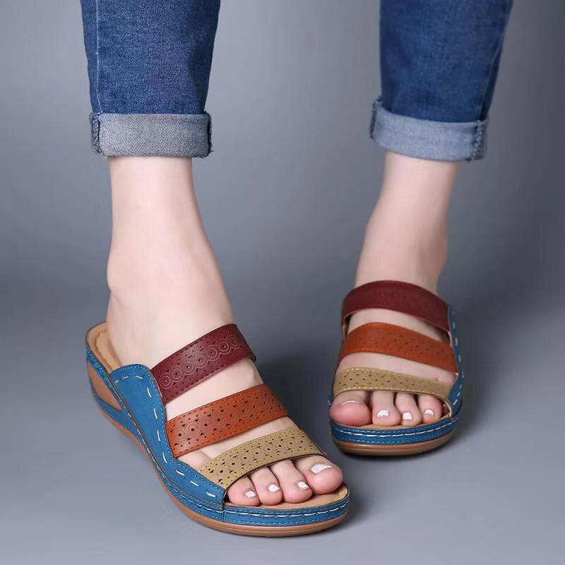 Dames Sandalen Orthopedisch Luchtig Comfortabel