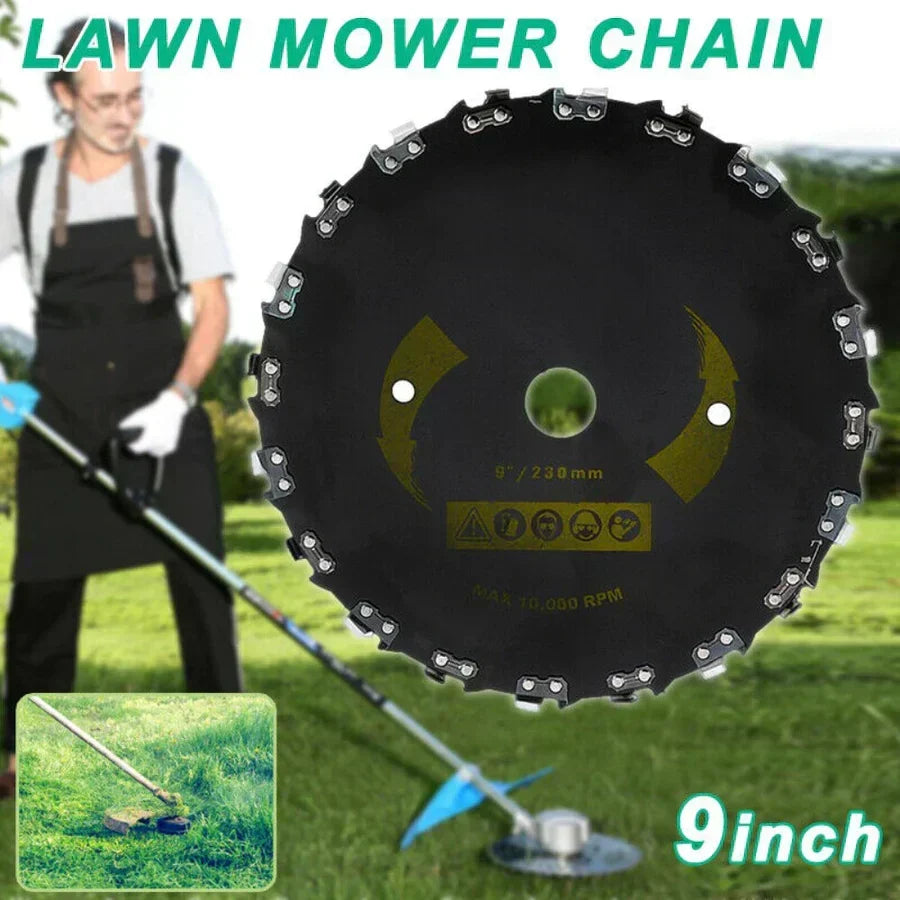 Grastrimmer Staalblad 23cm Diameter Professionele Grasmaaier Onkruidverwijdering Tuin Gazon Tuinonderhoud