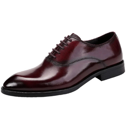 Elegante Lederen Schoenen voor Mannen