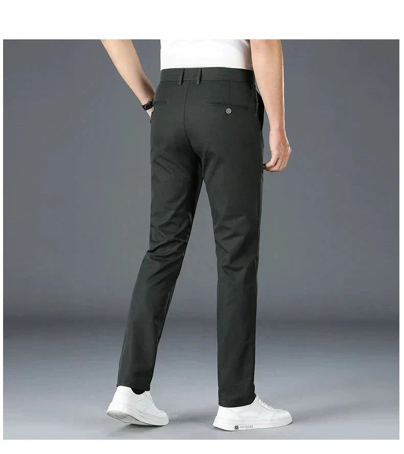 Chino Broek Heren Slim Fit Maatwerk Stof