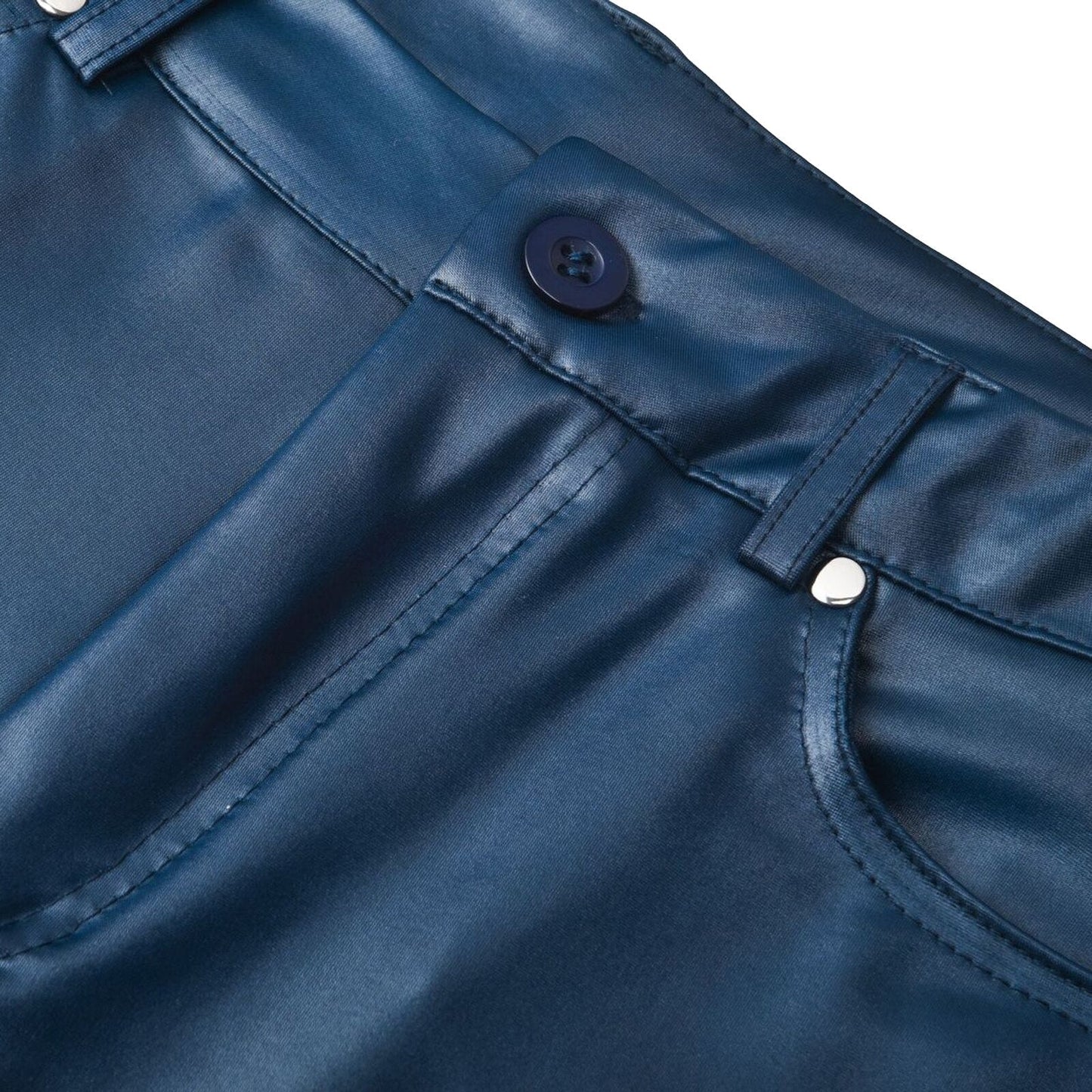 Leren Broek Stretch Elastisch Luxe Look