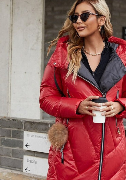 Dame Winterjas Warm Isolatie Elegante Look