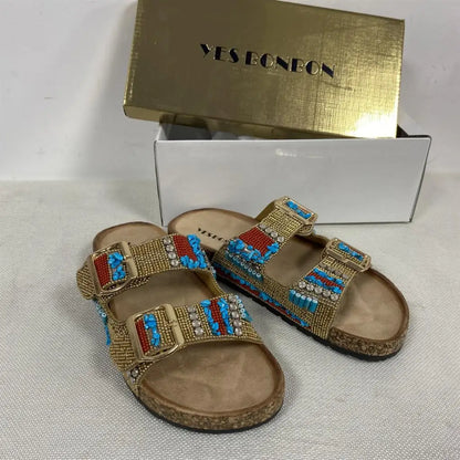 Dames Sandalen Retro Stijl Comfortabel