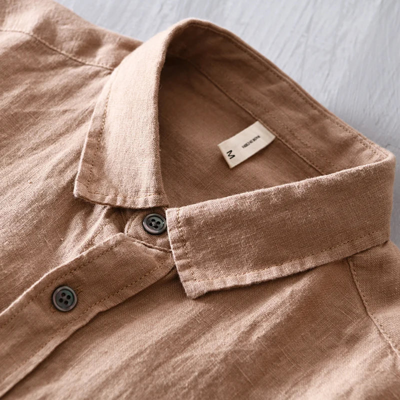 Elegante Heren Overhemd Rocco Stijl