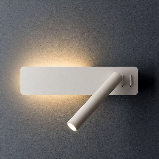 Wandlamp Leeslamp met Draaibare Arm | Warm LED Licht voor Bed en Leeshoek | Verstelbare Wandleeslamp Zwart of Wit