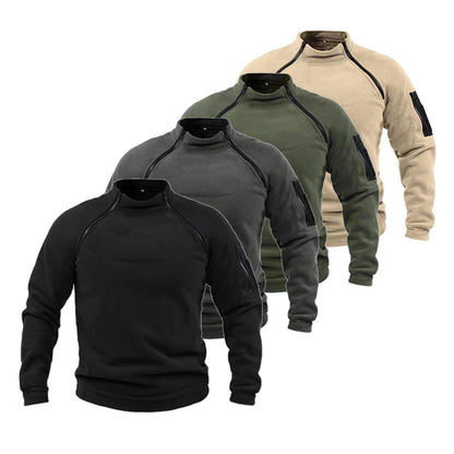 Fleece Trui met Warme Voering voor Buiten
