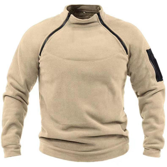 Fleece Trui met Warme Voering voor Buiten