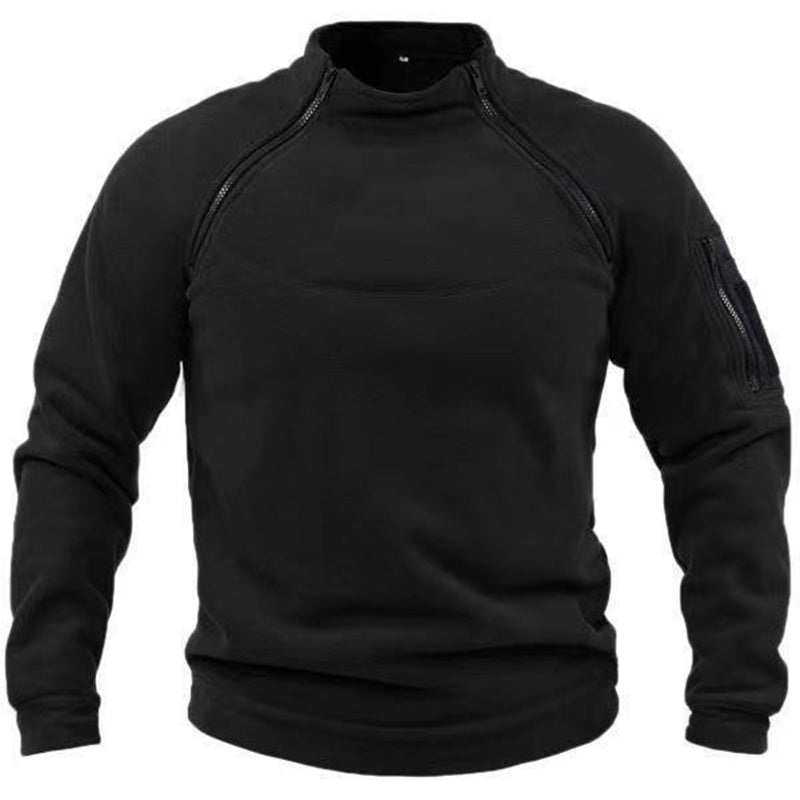 Fleece Trui met Warme Voering voor Buiten