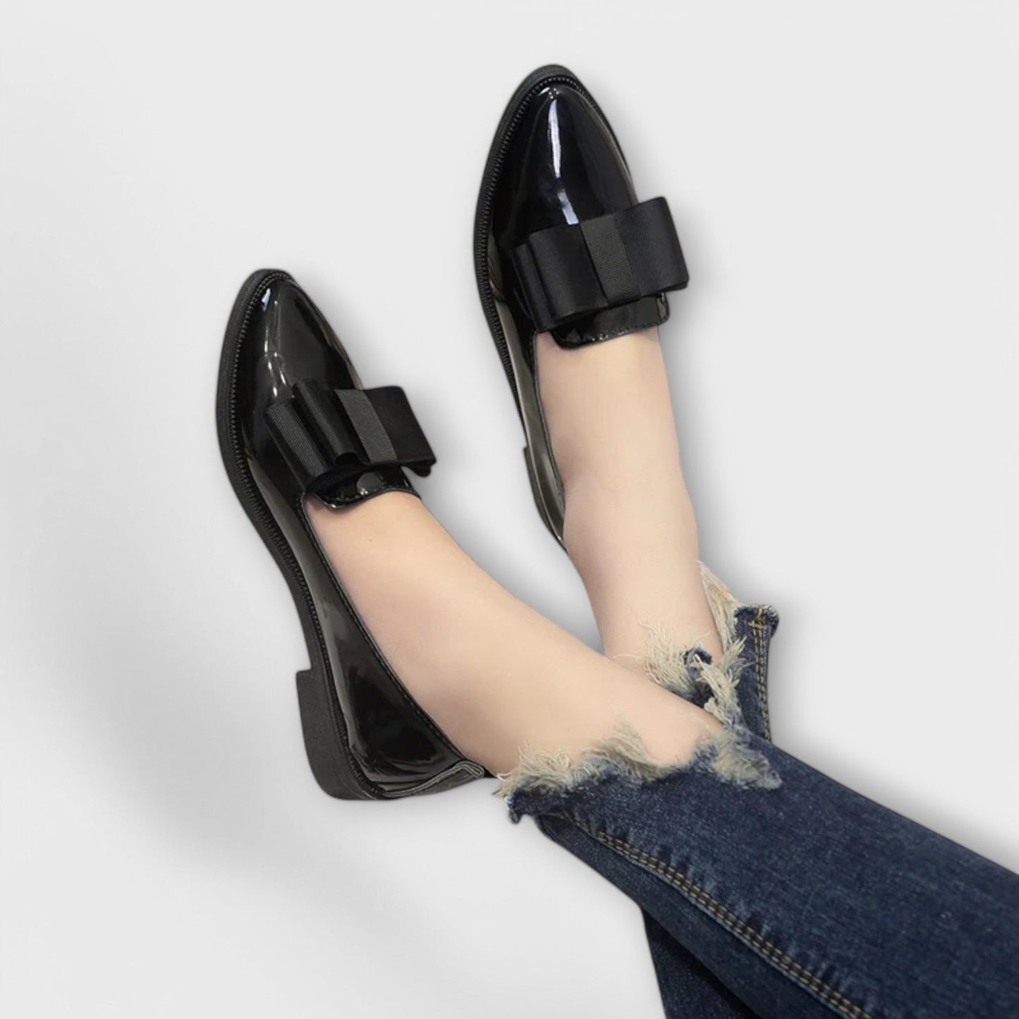 Dames Mocassins Leer Comfortabele Pasvorm